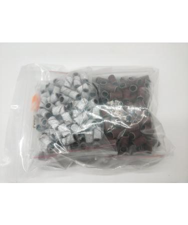 Belvanr Sanding Bits for Nail Cutter 402 Pieces Sanding Caps Sanding Belts with Nail Drill Bits Sanding Sleeve Set Sanding Caps Drill Sanding Bands Sanding Sleeves Nail for Manicure Nail Care - Buy Online on GoSupps.com