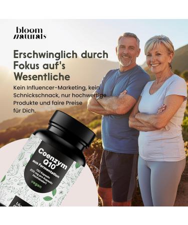 Supplement Hub Coenzyme Q10 capsules in high doses 130 capsules 200 mg per capsule vegan from fermentation CoQ10 produced in Germany - Buy Online on GoSupps.com