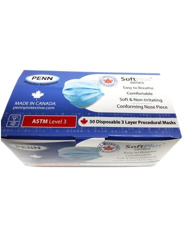 3 Layer ASTM Level 3 Procedural Ear Loop Mask - Buy Online on GoSupps.com