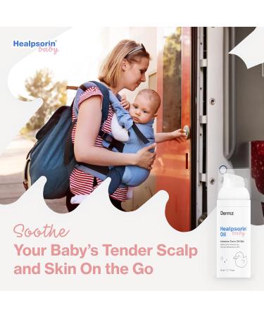 Healpsorin Soothing Baby Oil Gel - Cradle Cap Treatment | Easy-Absorption, Non-Greasy | Moisturize, Revitalize & Protect Skin | Ideal for Dry Skin - Buy Online on GoSupps.com