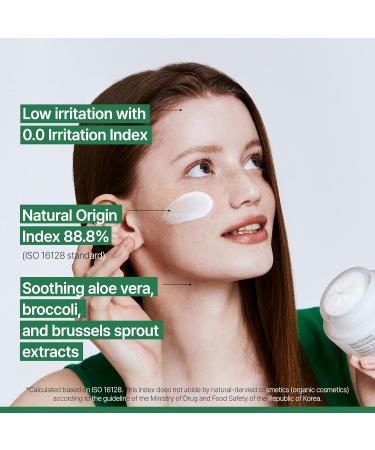 Farm Rx Super Greens Hyalru Ceramides Moisture Cream - Deep Hydration Moisturizer Strengthens Skin Barrier Korean Vegan Skincare Hyaluronic Acid & Panthenol (3fl oz - Buy Online on GoSupps.com