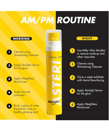 Alumni Skincare Starlight .98 oz Vitamin C Face Serum w/ Niacinamide Vitamin A B E & K Hydrating & Refreshing Serum Gentle Facial Care for Dark Spots Uneven Tone & All Skin Types (1 Pack) - Buy Online on GoSupps.com