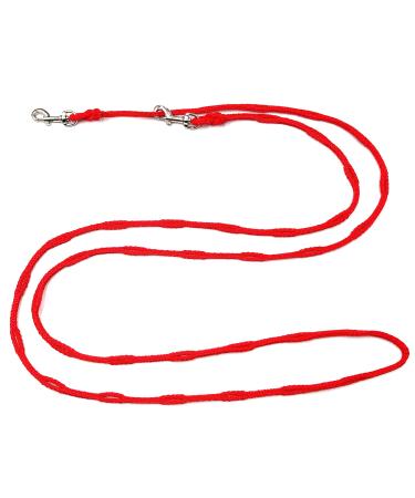 Jogging line dog leash for small / Mitterle / large dogs Bicycle line / walking line / practice leash / training line / F rhine / freehand leash (4.00m red 6mm for small dogs) 4.00m red 6mm for small dogs