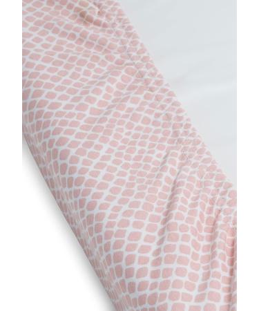 Jollein Changing Mat Jersey 50x70cm - Snake Pale Pink | Soft & Stylish Baby Mat - Buy Online on GoSupps.com