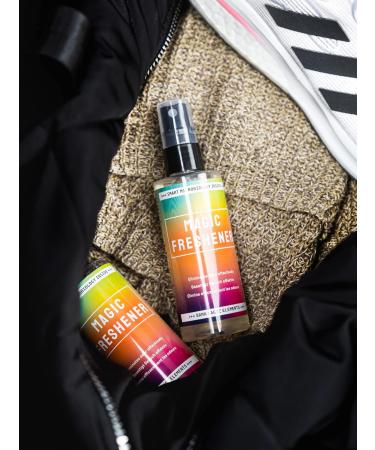 Buy Bama Magic Freshener Double Pack | Biodegradable Shoe & Textile Deodorizer | Long-Lasting Dermatologically Tested pH-Neutral (2x100ml) - Ships Internationally - Buy Online on GoSupps.com