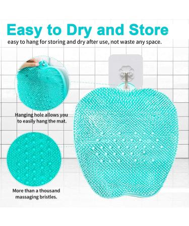 Shower Foot Massager Mat - Acupressure Massage Pad with Non-Slip Suction Cups for Circulation & Pain Relief - Buy Online on GoSupps.com