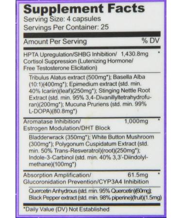 Purus Labs Recycle Capsules - Natural Testosterone Support, 25 Servings - Buy Online on GoSupps.com