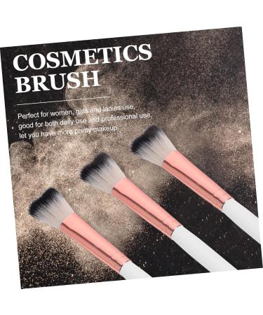 PLAFOPE 3pcs Fish Tail Brush Nose Shadow Brush Nose Contour Brush Nose Contour Makeup Brush Nose Makeup Tool 18.50X1.00X1.00CM As Shown - Buy Online on GoSupps.com