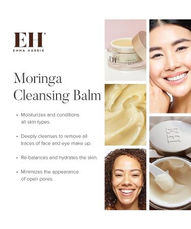 Emma Hardie Luxury Spa Skin Care Set - Travel Size Cleansing Balm, Body Oil, Body Butter Gift Set with Moringa, Almond Oil, Glycerin, Jojoba Oil, Shea Butter & Grape Seed Oil - Buy Online on GoSupps.com