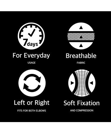 Pro Elastic Elbow Joint Support Brace - Pain Relief & Everyday Comfort | Small Size - International Shipping Available - Buy Online on GoSupps.com