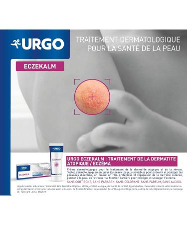 URGO ECZEKALM - Dermatological Treatment for Eczema - Cream 50 ml - Buy Online on GoSupps.com
