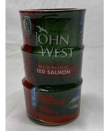 John West Pacific Sockeye Salmon - 3 x 213g