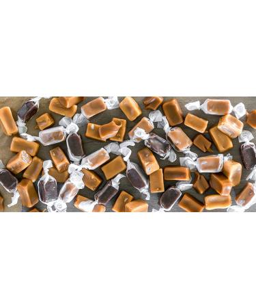 Taras Handcrafted Gourmet Sugar-Free Caramel 11.5 oz - Small Batch Kettle Cooked Creamy Individually Wrapped - 1 Pack - Buy Online on GoSupps.com