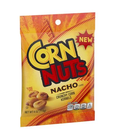 Nacho Flavored Corn Nuts | Crunchy Corn Kernels | 4.0 oz Bag (Pack of 12) - Buy Online on GoSupps.com