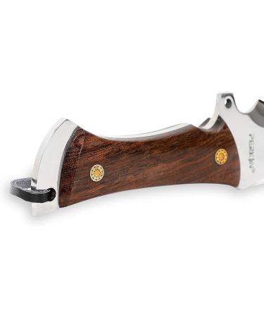 Perkin Knives Fixed Blade Hunting Knife with Leather Sheath - Durable Versatile Perfect for Outdoor Adventures | International Shipping Available - Buy Online on GoSupps.com