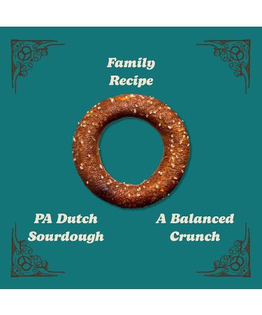 Unique Snacks Sourdough Craft Beer Pretzel Rings - Salted - 24 Pack | 2.12 Oz Each - Buy Online on GoSupps.com