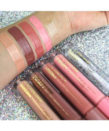 L.A. Colors High Shine Shea Butter Lip Gloss Dollface - 0.14 Ounce (Pack of 1) - Buy Online on GoSupps.com
