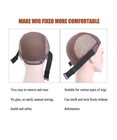 10PCS Adjustable Elastic Bands for Wig - Wig Bands for Making Wigs - Wig Straps for Sewing - 1 x 12 Inch - Buy Online on GoSupps.com