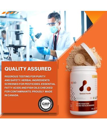 ATP LAB Vegan Blend Powder, 900g 30-Servings - Vanilla Flavour, Gluten-Free and Non-GMO - A Complex of Plant-Based Proteins and Mixture of Enzymes - Buy Online on GoSupps.com