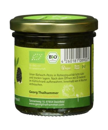 Georg Bio Pesto Wild Garlic 165ml - Organic Gourmet Sauce for International Shipping - Buy Online on GoSupps.com