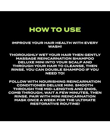 Bleach London Reincarnation Bond Restoring Conditioner Mini 75ml - Vegan Paraben-Free Daily Hair Care for All Types - Buy Online on GoSupps.com