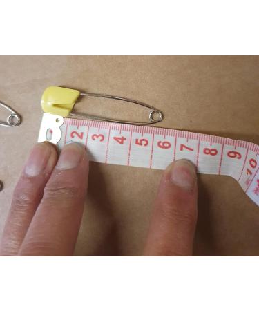 Fat Catz Copy Catz 5x Colourful Stainless Steel Safety Pins - 5cm Length - Buy Online on GoSupps.com