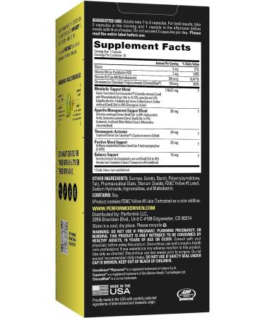 PERFORMIX SST Stimfree Non-Stimulant Thermogenic - 60 Capsules - Fat Burner & Energy Booster - Appetite Management & Metabolism Support - Mood Booster - Extended-Release Formula - Buy Online on GoSupps.com
