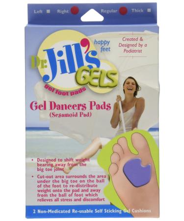 Dr. Jill's Gel Dancer's Pads (Right Foot)