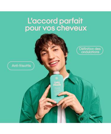 Shampooing pour Cheveux Ondul s 350 mL | Soin Professionnel Hydratant et D finissant | Formule Douce et Nourrissante | Nettoyage en Douceur | Brillance et Souplesse Naturelle Type de produit - Buy Online on GoSupps.com