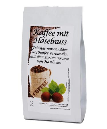 aromatisierter Kaffee Flavored coffee Chocolate Noisettes 500g Grain whole