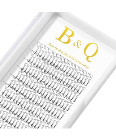 Premade Fans Eyelash Extensions 3D-C-0.10-10mm Short Stem Pre Made Eye Lash Extension Fans 3D 5D 7D Volume Lash Extensions B&Q Eyelash Extensions 0.07 0.10 C D Curl Lashes Extension (3D-C-0.10,10mm) 3D-C-0.10 10 mm