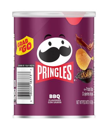 Pringles BBQ Potato Crisps - 1.4oz (Pack of 12) | Crunchy Snack Delight! - Buy Online on GoSupps.com