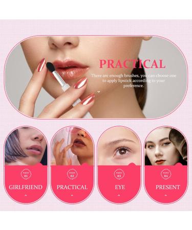 Beaupretty 6Pcs Silicone Lip Mask Brush Set - Lip Balm Applicator & Makeup Tool for Women | Black Lipstick Brush & Eyeliner Applicator - Buy Online on GoSupps.com