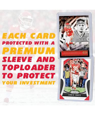 Kansas City Chiefs Super Bowl LVII Football Card Bundle with Patrick Mahomes, Travis Kelce, Juju Smith-Schuster & More - Set of 6 Cards in Sleeves and Toploaders - Buy Online on GoSupps.com