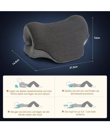 ISToyo Heated Neck Stretcher - Ultimate Neck and Shoulder Relaxer for Pain Relief | Massage Device with Heat & Posture Correction - Buy Online on GoSupps.com