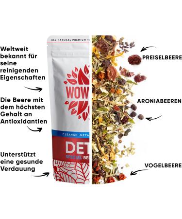 WOW TEA Perfect Berry Bundle: Cleanse & Energize Your Body - Buy Online on GoSupps.com