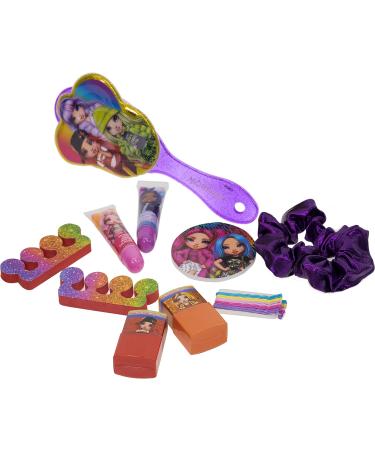 Rainbow High - Townley Girl Backpack Cosmetic Makeup Bag Set includes Lip Gloss Nail Polish Hair Accessories and more for Kids Girls Ages 6+ perfect for Parties Sleepovers and Makeovers - Buy Online on GoSupps.com