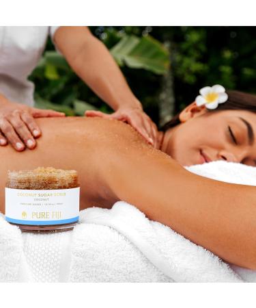 Pure Fiji Coconut Sugar Body Scrub Coconut (10.14oz/300ml) - Buy Online on GoSupps.com