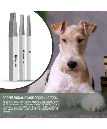 FLAMIA & JABZ Metal Stones and Nail File Set for Dogs Cats & Pets - 3 Piece Pack (6 MM 8 MM 13 MM) - International Shipping Available - Buy Online on GoSupps.com