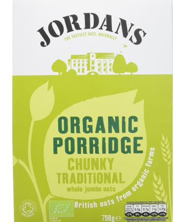 Jordans Flocons d'Avoine Enti re Biologique 750 g