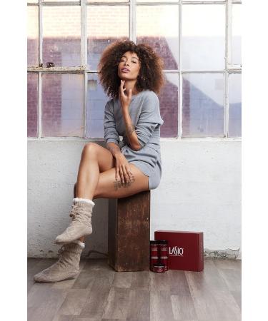 Lasio Mocha Silk Keratin Treatment Serum - 35.27 Fl. Oz | Hydrated Frizz-Free Hair | Cacao Oil Infusion | Reduce Curls 90% | Fume Free | Ideal for 2B-4C Hair - Buy Online on GoSupps.com