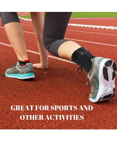 MEDIZED Ankle Brace Stabilizer Lace Up Adjustable Support Stirrup Compression for Running Basketball Volleyball Injury Recovery Sprain Ankle Wrap for Men Women and Children (Medium) M (Pack of 1) - Buy Online on GoSupps.com