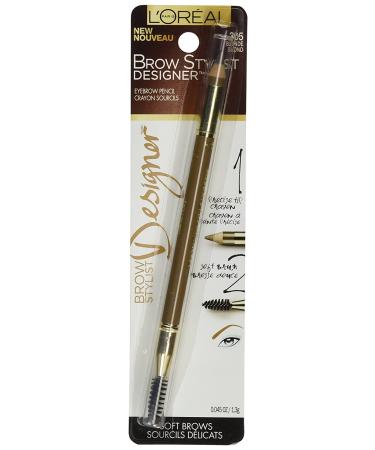L'Oreal Brow Stylist Designer Eyebrow Pencil 305 Blonde - 0.045 oz | Perfectly Defined Brows - Buy Online on GoSupps.com