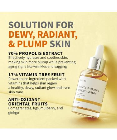 iUNIK Propolis Vitamin Synergy Serum 50 ml - Buy Online on GoSupps.com