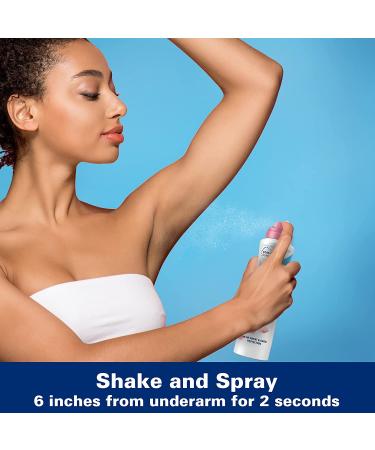 Secret Women's Dry Spray Deodorant and Antiperspirant, Wild Rose and Argan Oil, 48-Hour Sweat and Odor Protection, 4.1 Oz (Pack of 3) - Buy Online on GoSupps.com