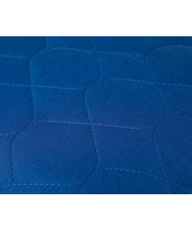 Eco-Tex Certified Protective Film for Double Bed | Non-Slip Absorbent 2L Bed Sheet for Incontinence & Bedwetting Navy Blue - Buy Online on GoSupps.com