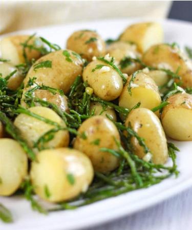 Samphire/Salicornia (100g x2) Ideal for salads steaks fish dishes and much more. A Naturally Salty Grown to be tender and succulent. it's delicious and unique. - Buy Online on GoSupps.com