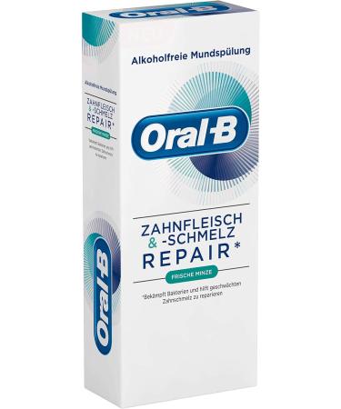 Oral-B Gums & Enamel Mouthwash Fresh Mint 250ml - Strengthen Gums & Protect Enamel | Buy Internationally - Buy Online on GoSupps.com