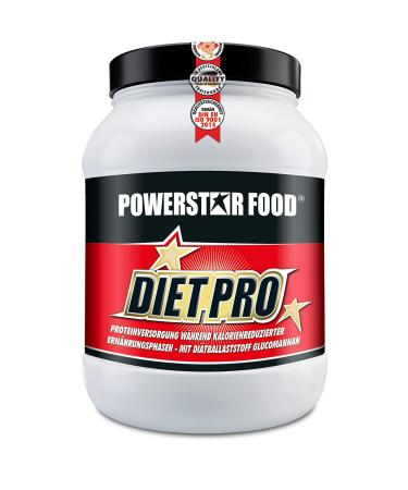POWERSTAR FOOD Powerstar Diet Pro 1 kg | German-made diet protein powder | Multi-component protein powder for muscle mass preservation | Diet protein shake