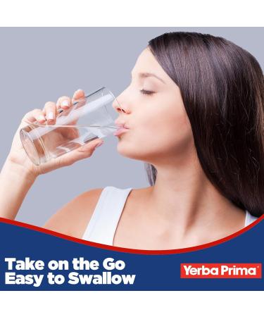 Yerba Prima Fiber Plus Senna Capsules 180 Count (3 Pack) - Gentle Overnight Relief USA Made Non-GMO Gluten-Free - Buy Online on GoSupps.com